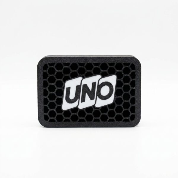 Estuche Organizador para Cartas de UNO – Diseño Hexagonal 3D