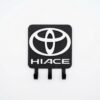 Portallaves de Pared Toyota HIACE – Con 3 Ganchos Resistentes