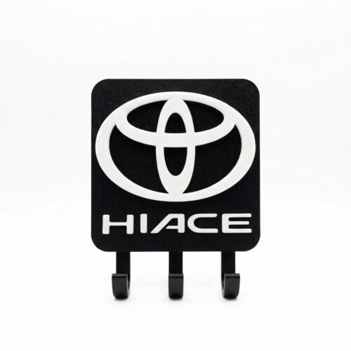 Portallaves de Pared Toyota HIACE – Con 3 Ganchos Resistentes